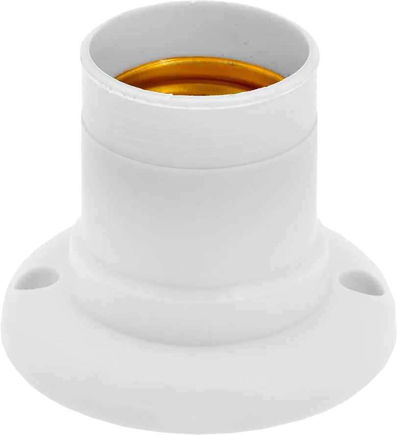 Soquete Fixo E-27 Branco