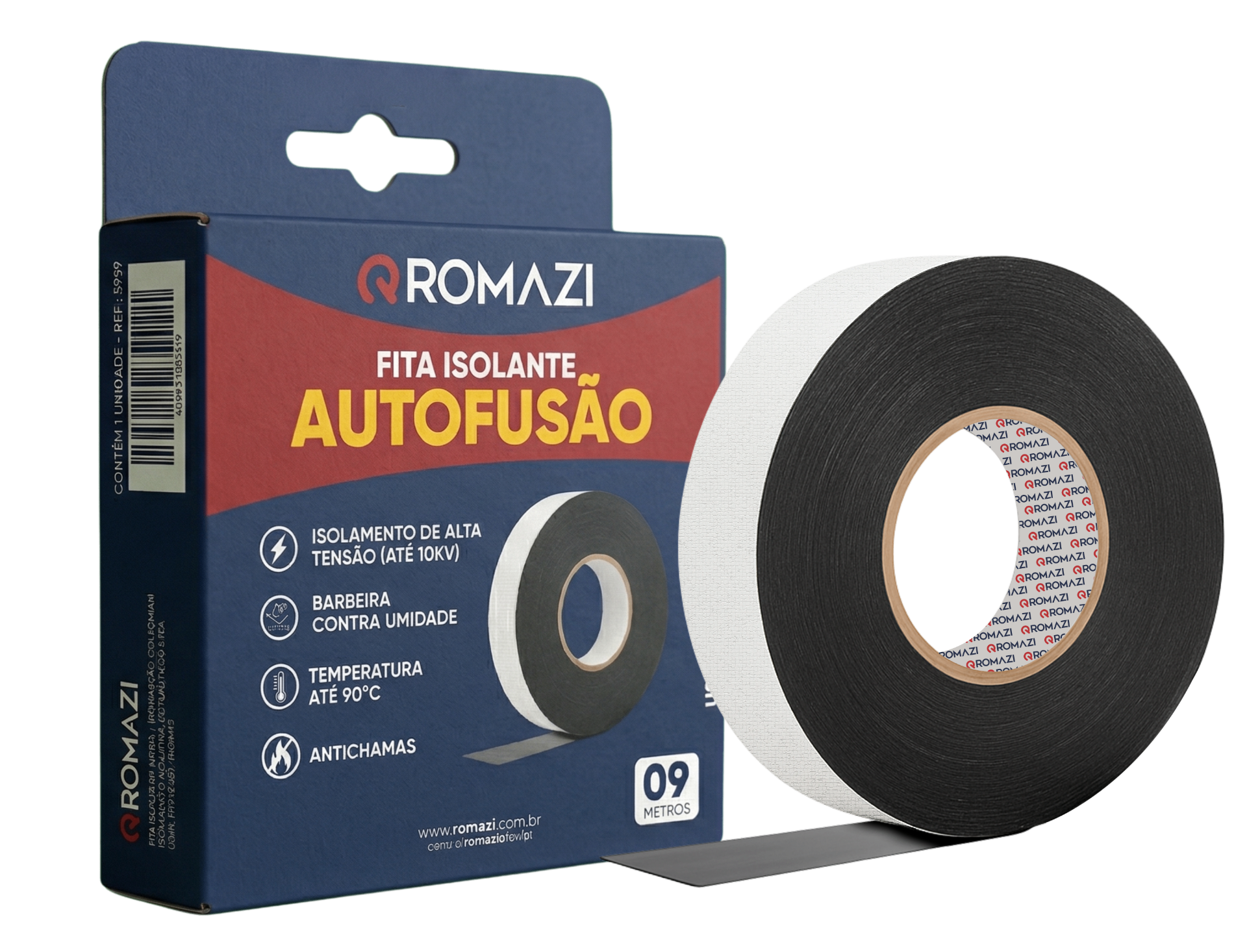 Fita Isolante de Autofusão Romazi